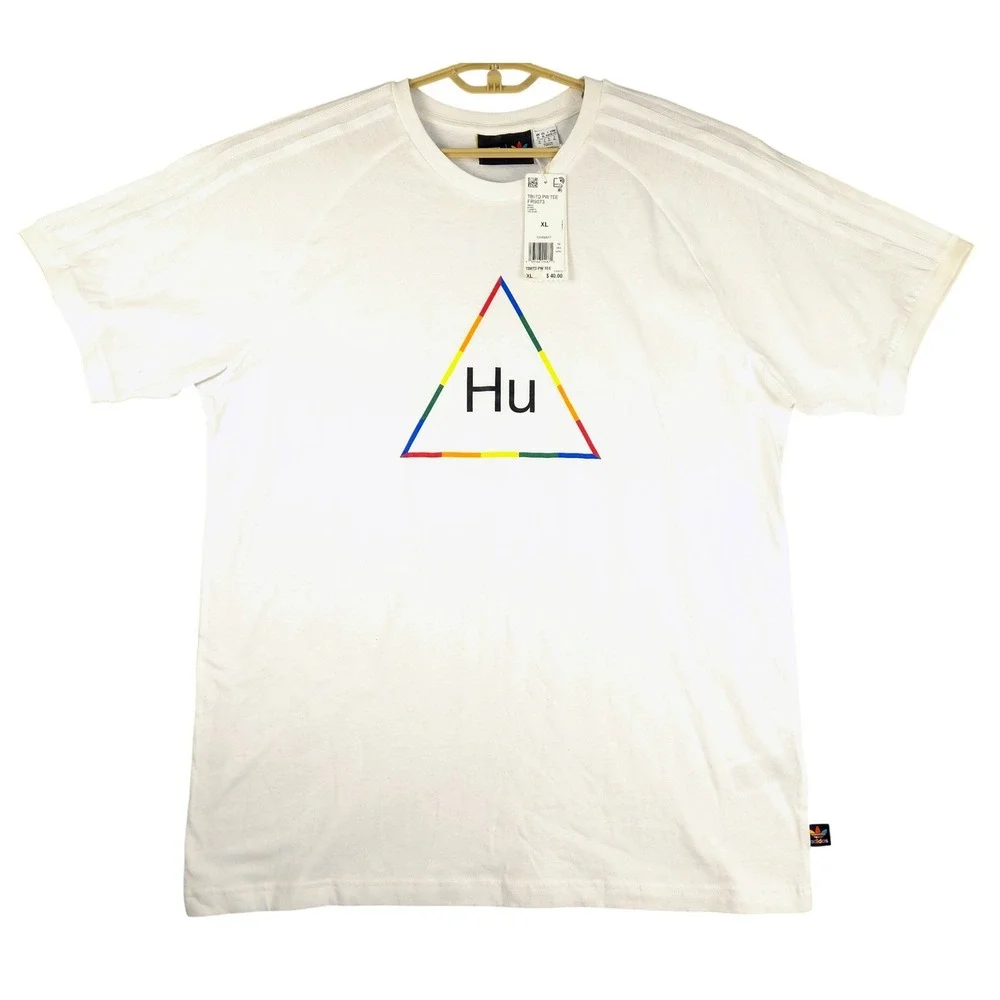 Adidas Pharrell Williams Infinite Species Tee‎ White FR9073 Mens XL NWT